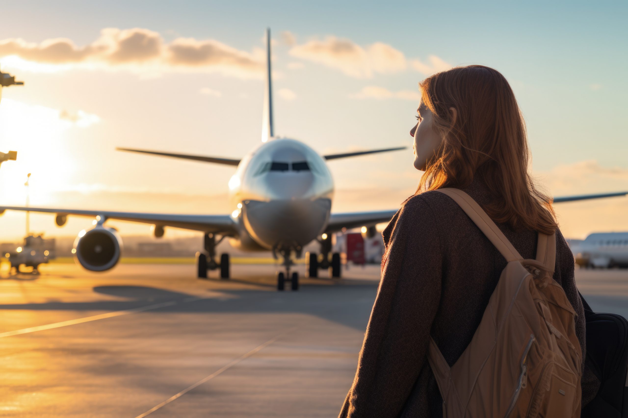 Close Up Portrait Traveling Woman Scaled
